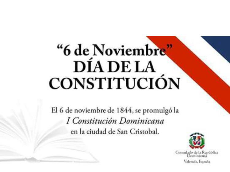 Resultado de imagen para dia de la constituciÃ³n dominicana