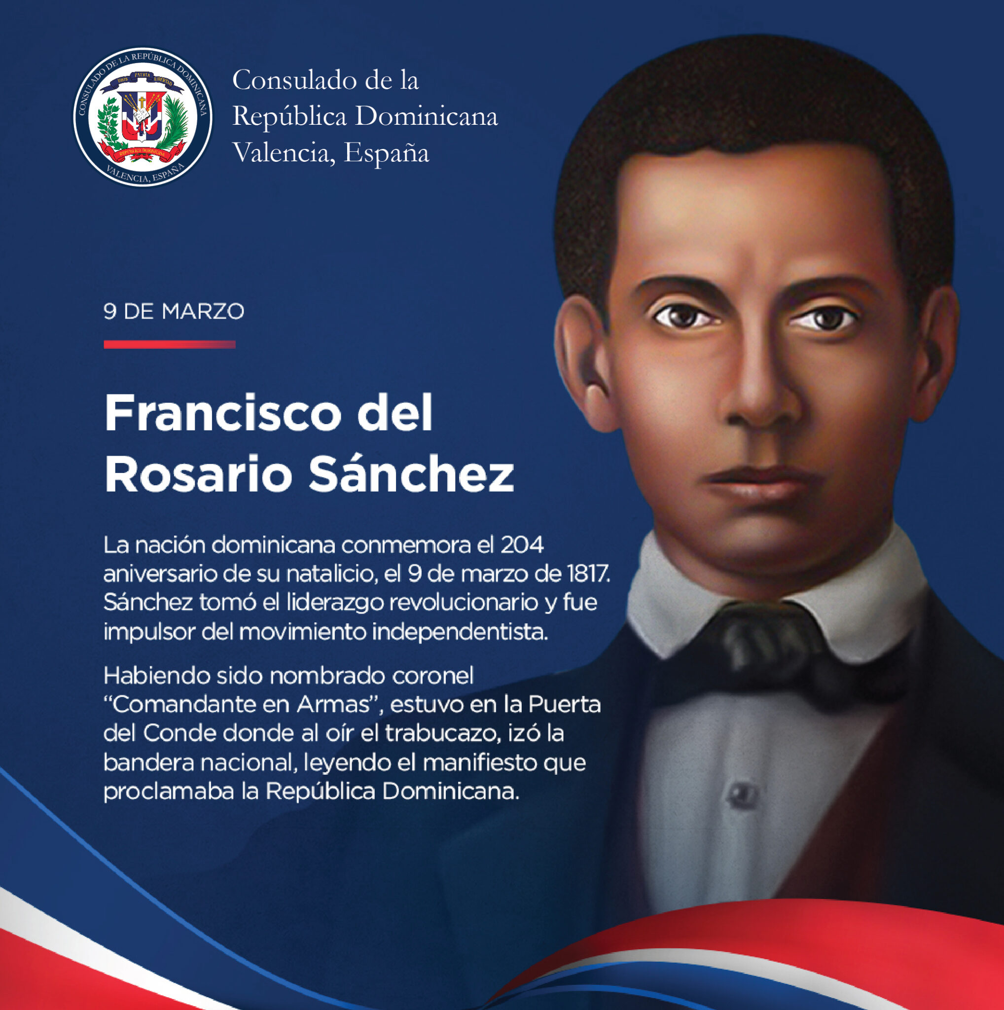 Francisco del Rosario Sánchez Archivos - Consulado de la República