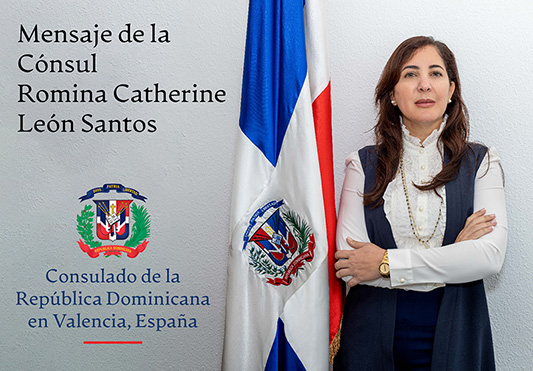 Mensaje de la Cónsul Romina Catherine León Santos