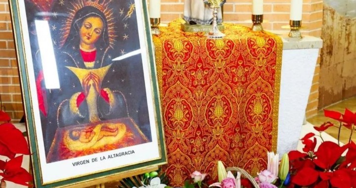 misa de honor por la Virgen de la Altagracia